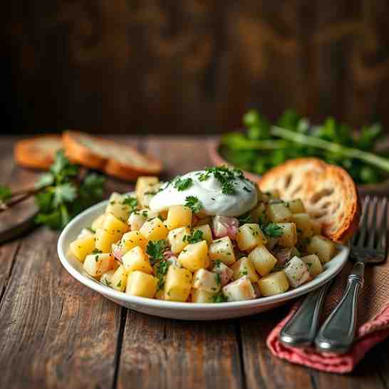 Make Healthy German Potato Salad